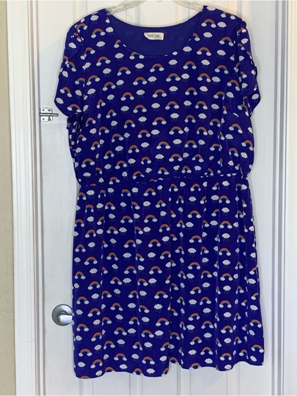 Peach Love California Rainbow Cloud Dress Size 4X